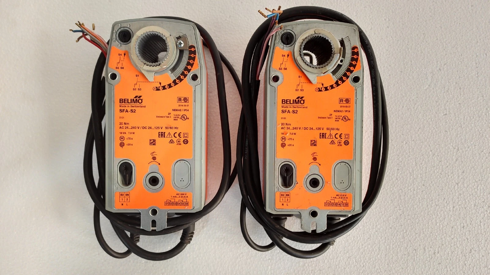 Belimo sfa-s2 / SFA-S2 Fire and smoke dampers / Spring-return actuator#2